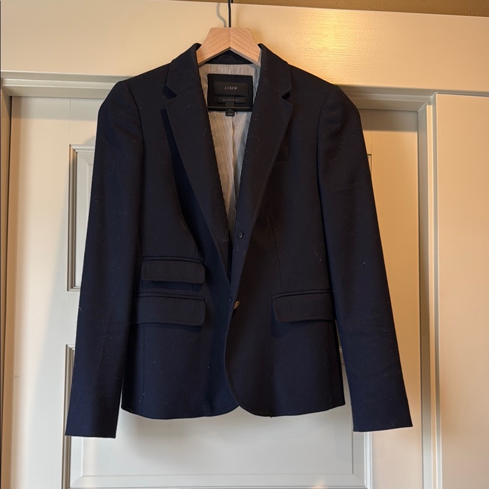 J. Crew Navy Blazer